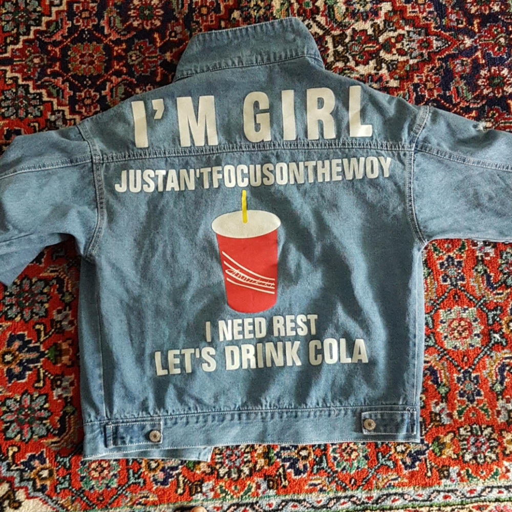 Blue jean jacket - Picture 2 of 2